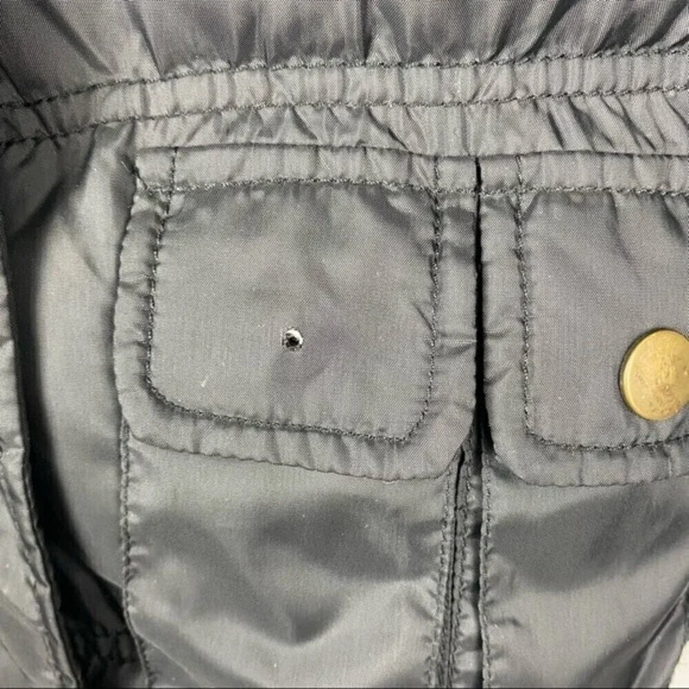 Polar Ice Girls Winter Feather Jacket Size 7 Black /Yellow Kids Jacket